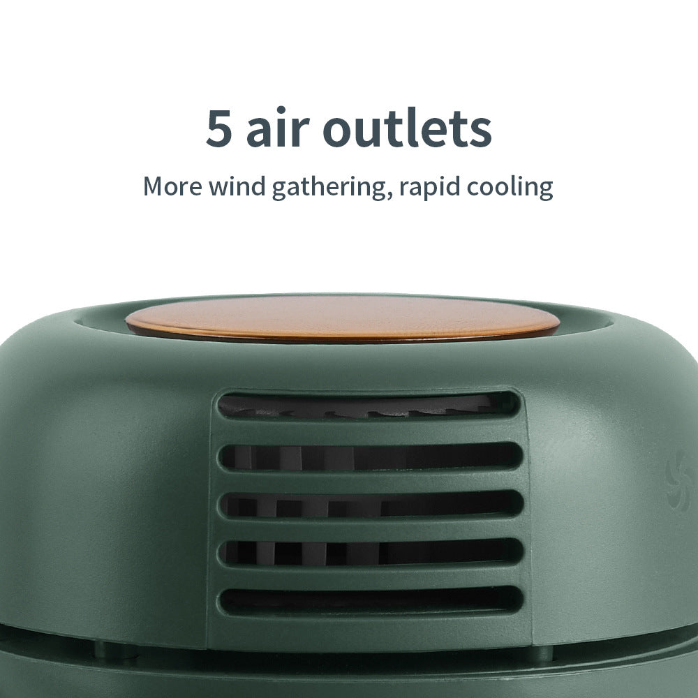 Hjmeta® ✨Mini portable fan, 🔋USB rechargeable handheld neck fan🎁