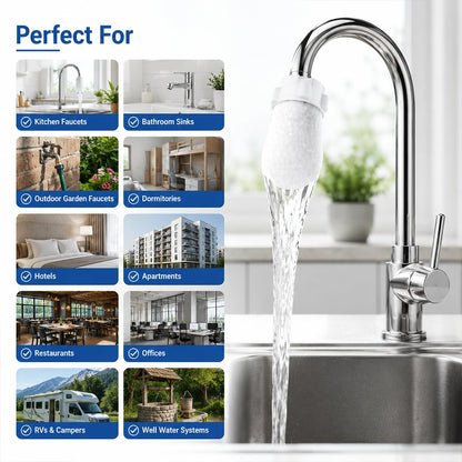 🔥LAST DAY 50% OFF🔥💧Faucet Filter Cotton Bags - Universal, 100 PCS Splash-Proof Faucet Filter 🌟Set