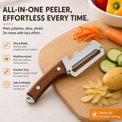 ✨ Save 50% Today – The All-In-One Peeler For Fruits, Veggies & Fresh Salads