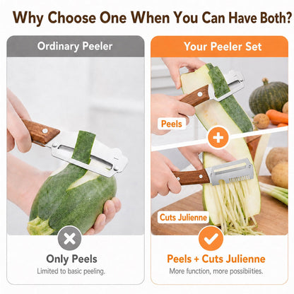 ✨ Save 50% Today – The All-In-One Peeler For Fruits, Veggies & Fresh Salads