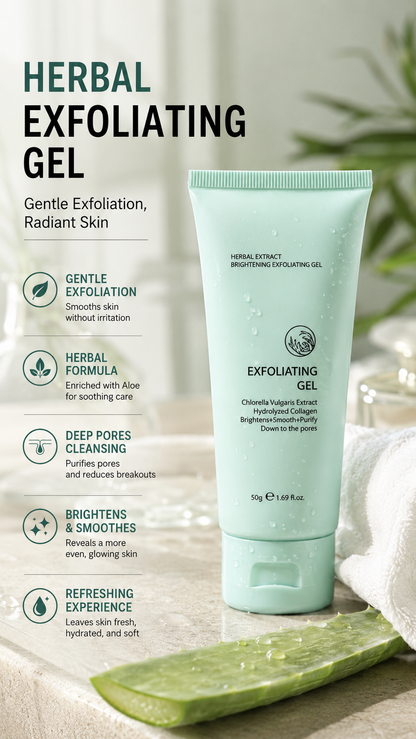 upsell-🥳2026 HOT SALE🥳💞50K+ SOLD!💥👵🌸 50% OFF!Herbal Extract Brightening Exfoliating Gel (Copy)