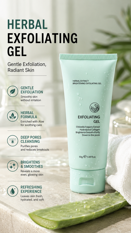 upsell-🥳2026 HOT SALE🥳💞50K+ SOLD!💥👵🌸 50% OFF!Herbal Extract Brightening Exfoliating Gel (Copy)