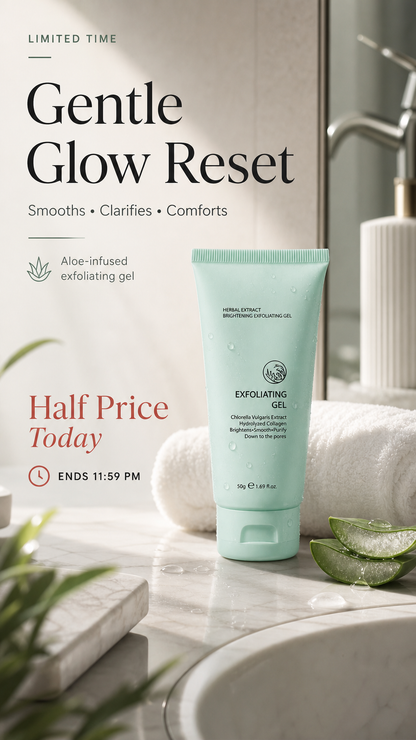 upsell-🥳2026 HOT SALE🥳💞50K+ SOLD!💥👵🌸 50% OFF!Herbal Extract Brightening Exfoliating Gel (Copy)