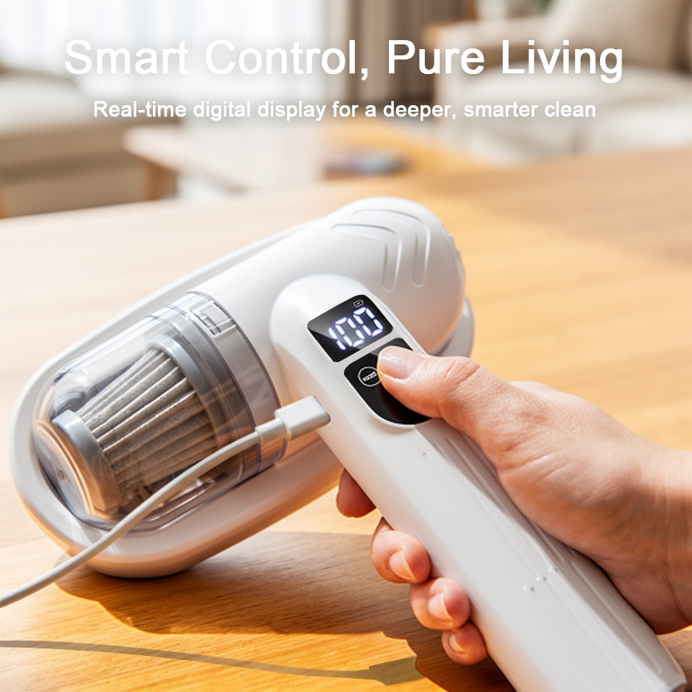 difryna®🌟Fully upgraded💝Bed vacuum cleaner with UV-C light – beating, vacuuming, and UV sterilization all in one!💥