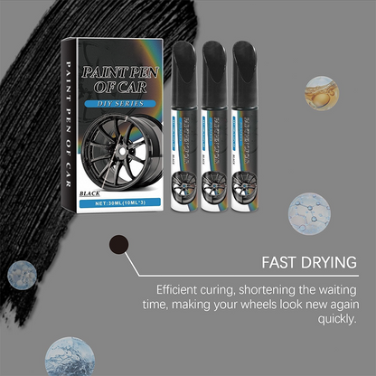 🥳🚗 Hjmeta®-Magic Car Scratch Repair Pen – Fix rim scratches in minutes. Permanent, no‑drip formula. Includes clear coat. ✨🔧