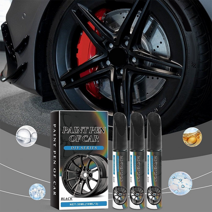 🥳🚗 Hjmeta®-Magic Car Scratch Repair Pen – Fix rim scratches in minutes. Permanent, no‑drip formula. Includes clear coat. ✨🔧