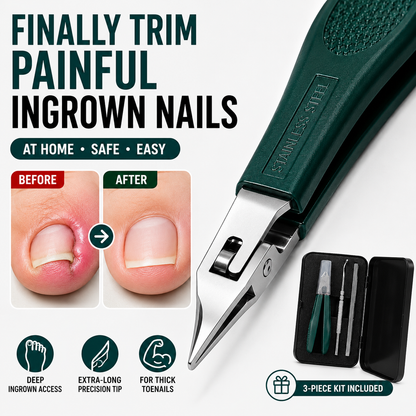 Eagle Beak Beveled Nail Clippers-3Pcs