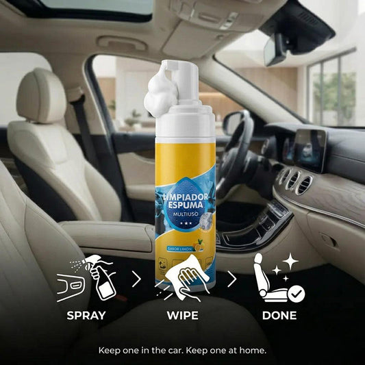 🧴4-in-1 Multi-Enzyme Foam Cleaner – Deep Clean Car, Kitchen, Bathroom & Sofa