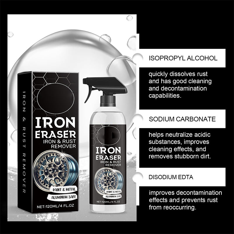 🚗Say Goodbye to Rust Forever Fast-Acting Car Rust Remover Spray 🔧