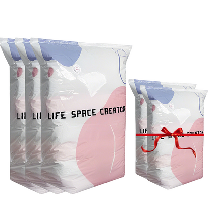 🧳💨 40% OFF! ✨️Hjmeta®No‑Pump Vacuum Storage Bags – Press & seal, no pump needed. Saves 80% space, keeps clothes dry & dust‑free. Perfect for bulky bedding & off‑season gear. 🛏️🗄️
