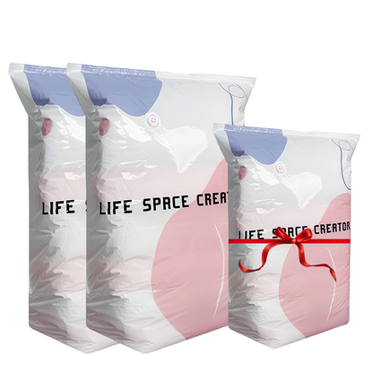 🧳💨 40% OFF! ✨️Hjmeta®No‑Pump Vacuum Storage Bags – Press & seal, no pump needed. Saves 80% space, keeps clothes dry & dust‑free. Perfect for bulky bedding & off‑season gear. 🛏️🗄️