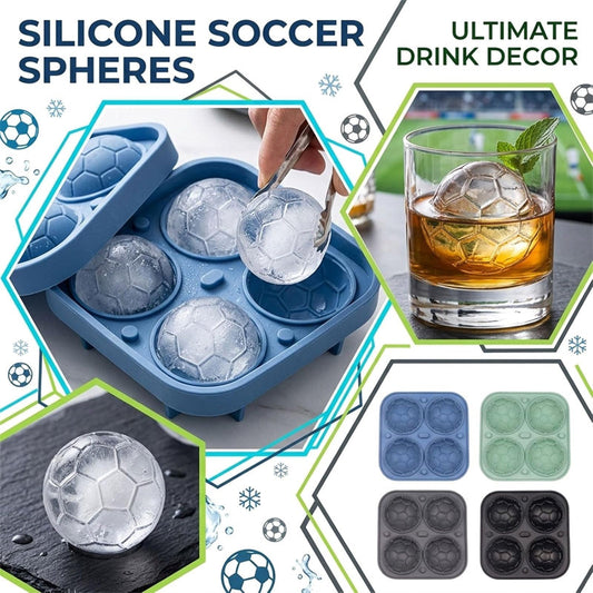 ⚽️🍺Football Shape Silicone Ice Ball Mold⚽️🍺