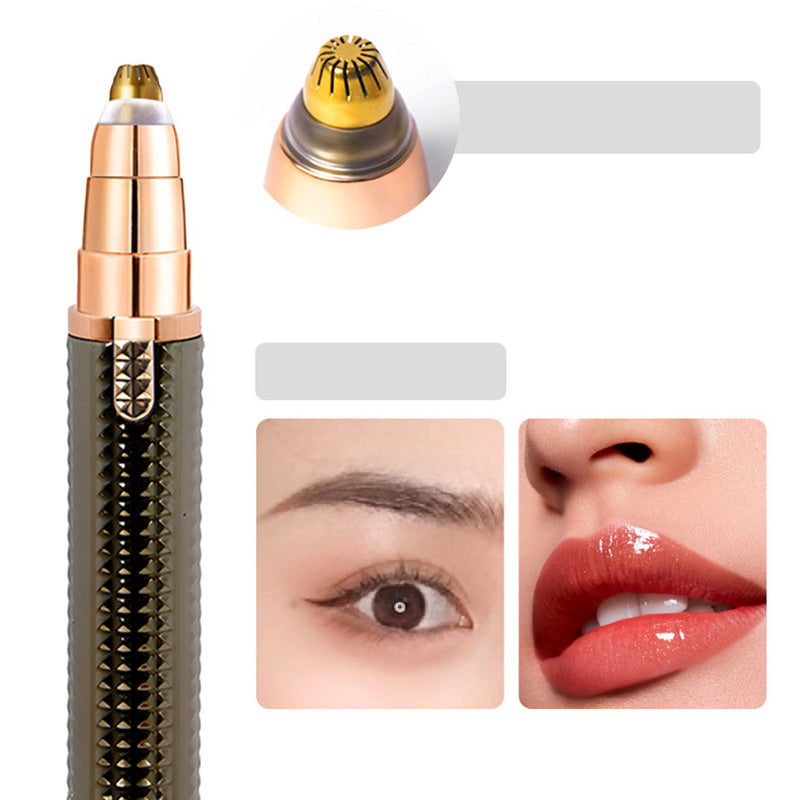 Hjmeta® 3-in-1 Electric Beauty Tool — Your Salon-Like Look At Home Shape Perfect Brows, Remove Unwanted Facial Hair & Stay Smooth In Seconds With One Easy-To-Use Grooming Device.