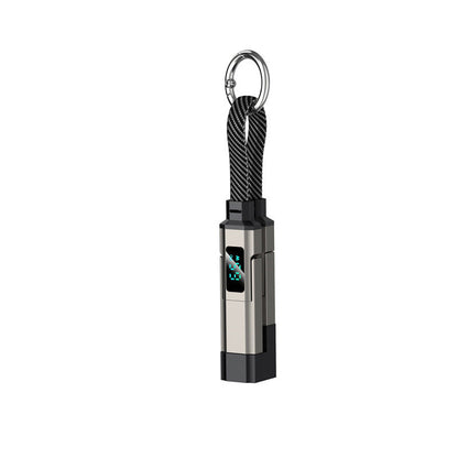 🔥Limited Time SALE 40% OFF🔥Hjmeta®4-in-1 Digital Display Keychain Charging Cable