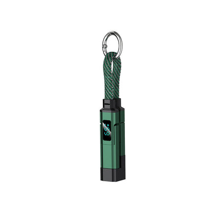 🔥Limited Time SALE 40% OFF🔥Hjmeta®4-in-1 Digital Display Keychain Charging Cable