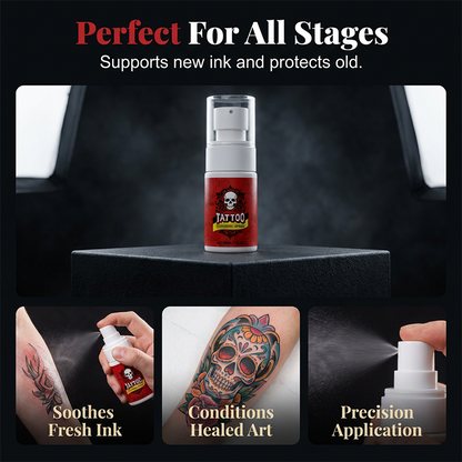 💥 50K+ sold!💉Hjmeta® Tattoo aftercare spray – ultra-fine mist, hydrates, revives ink vibrancy. 50% OFF! 🎨✨